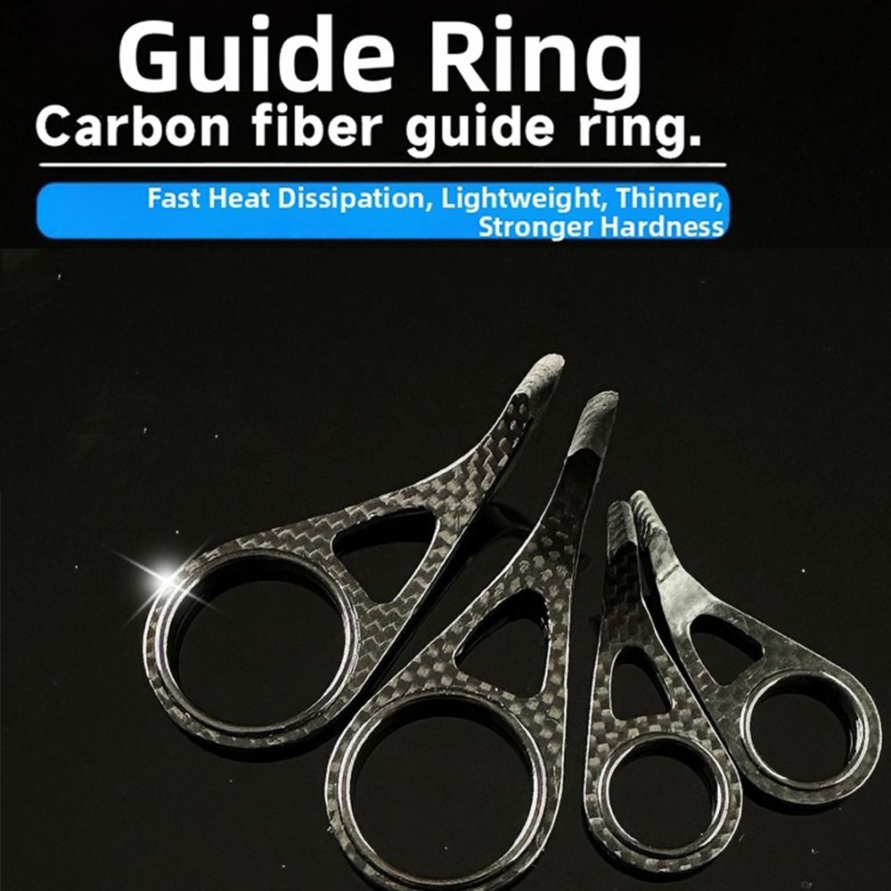 Fishing Rod Spinning - Carbon Fiber Material Rod Guide Bracket