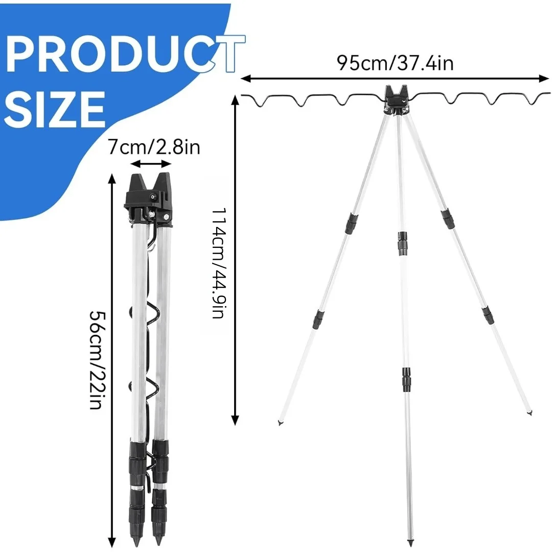 Telescopic Fishing Rod Tripod  - Fishing Rod Telescopic review and price