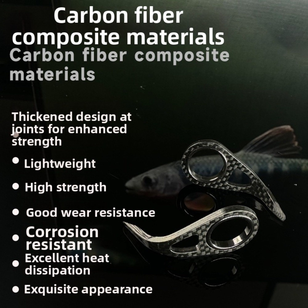 Carbon Fiber Material Rod Guid - Fishing Rod Spinning review and price