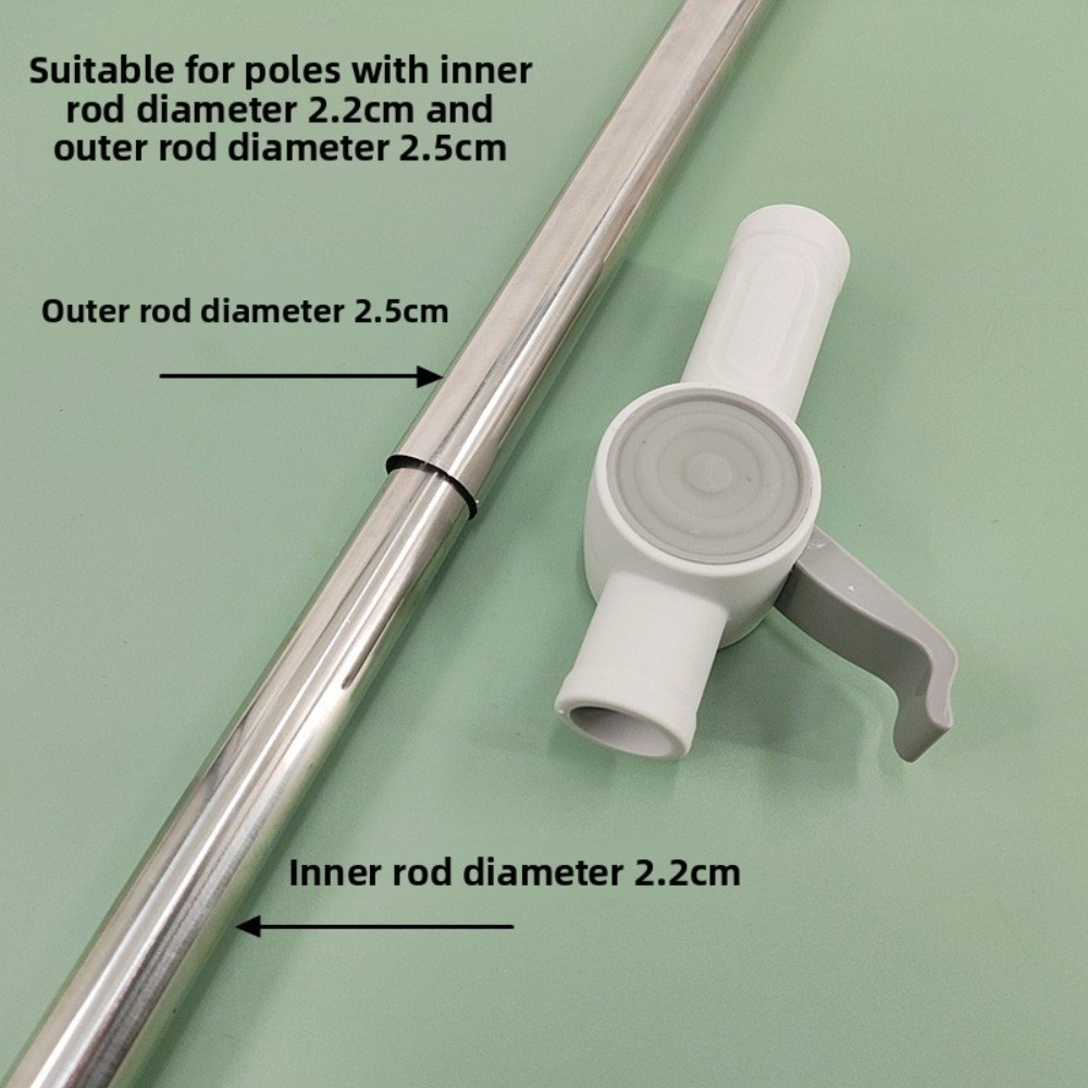 5PCS Universal Mop Pole Lockin - Fishing Rod Telescopic review and price